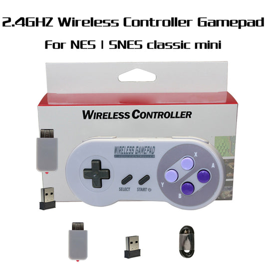 2.4 Ghz Classic SNES Wireless Controller - APE'S HUT