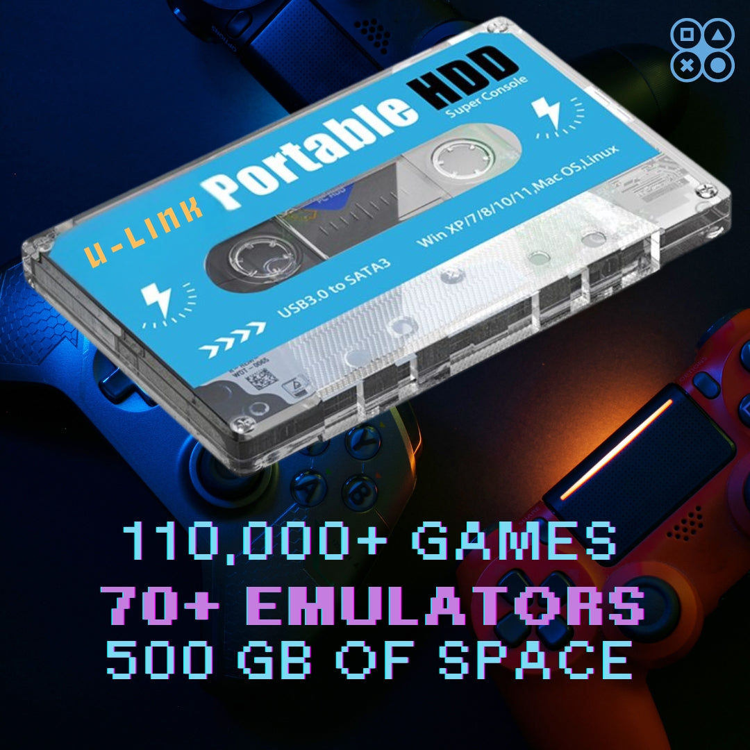 U-Link Portable HDD Super Console - APE'S HUT