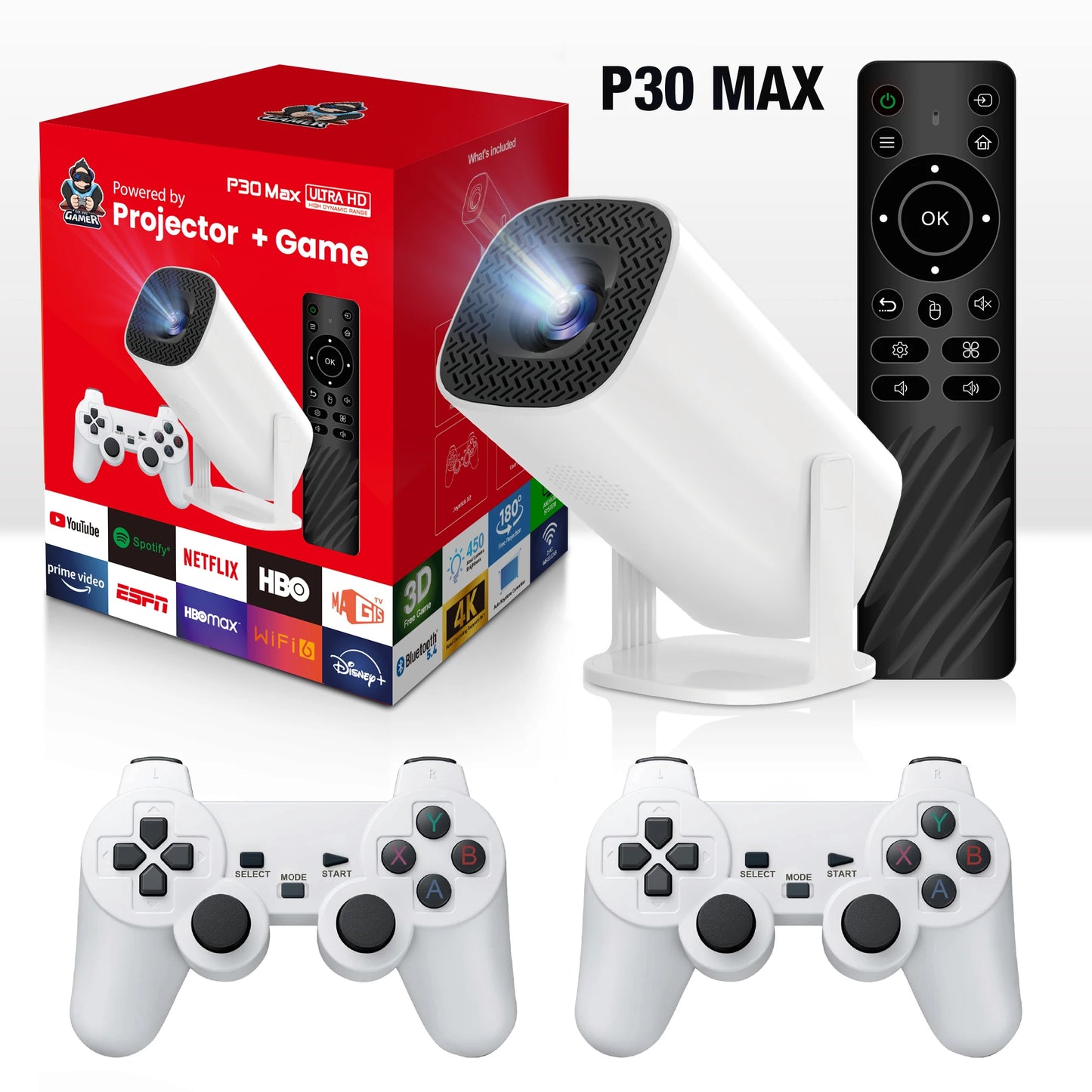 P30 Max Game Projector - APE'S HUT