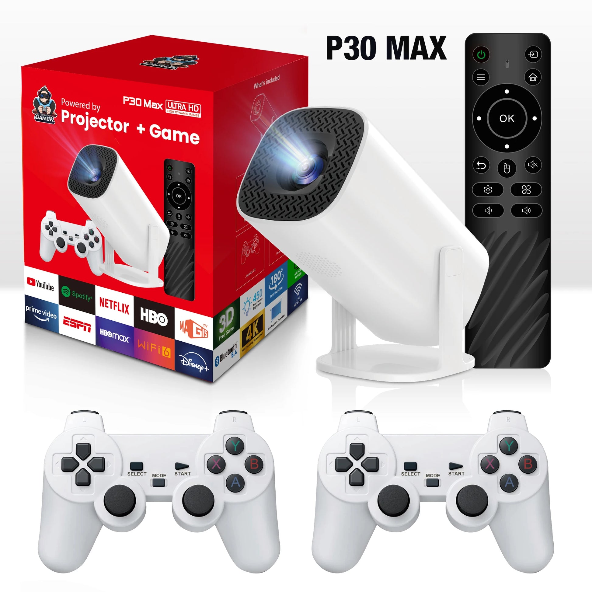 P30 Max Game Projector - APE'S HUT