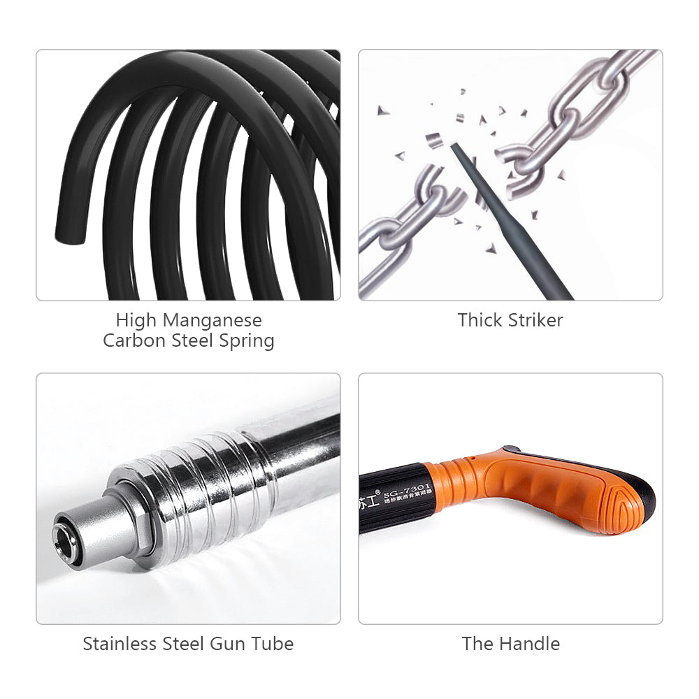 Cordless Pneumatic Nail Airgun - APE'S HUT -