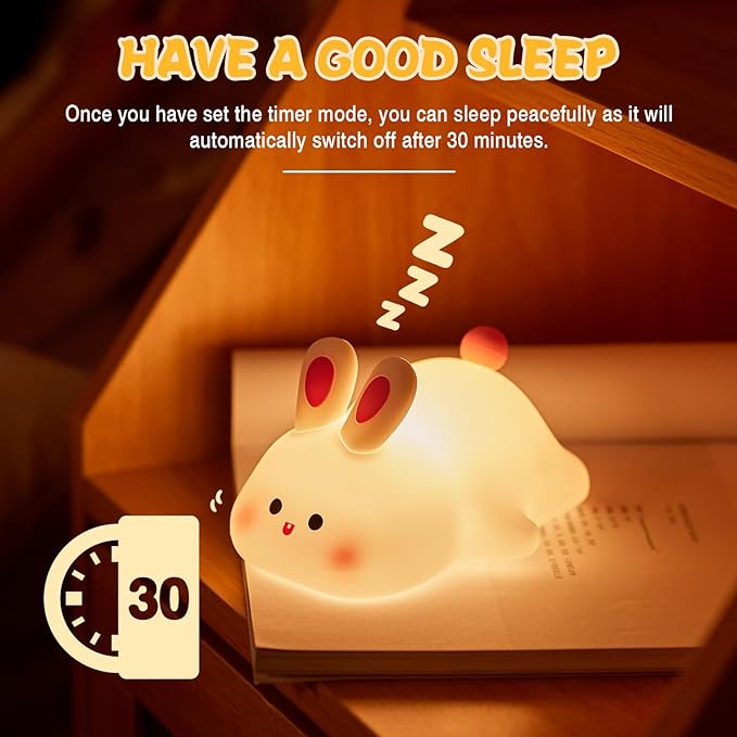 Huggable Bunny Light: Cozy Illumination - APE'S HUT