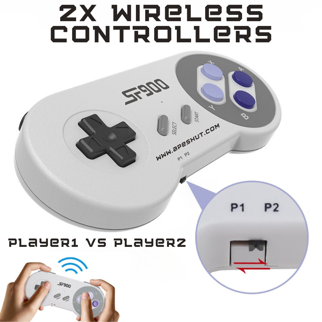 U-Link™ SF900 HD Wireless Console for NES & SNES - APE'S HUT