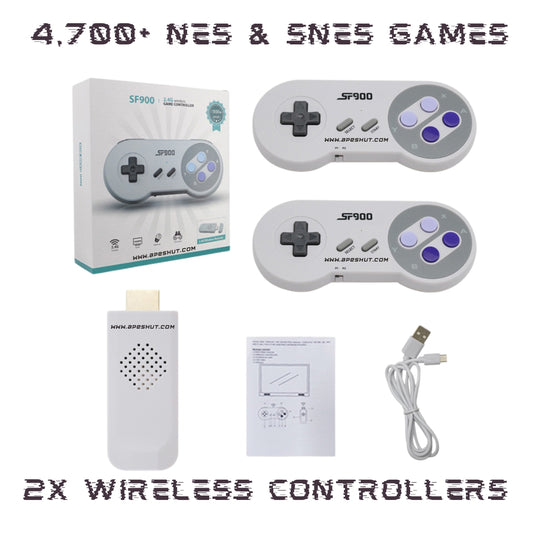 U-Link™ SF900 HD Wireless Console for NES & SNES - APE'S HUT