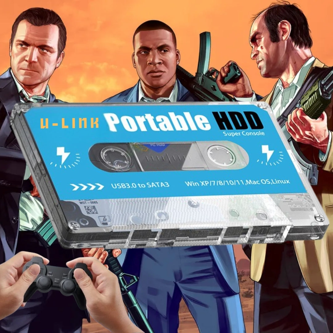 U-Link Portable HDD Super Console - APE'S HUT