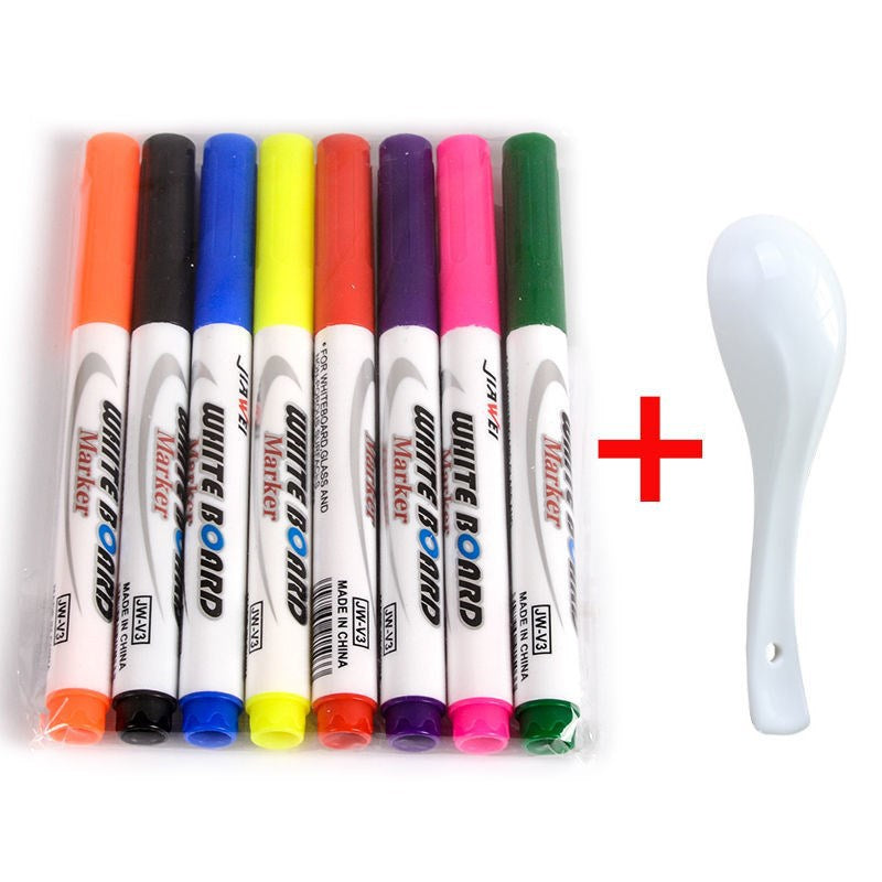 🖊️ Magic Drawing Pen - APE'S HUT - 8 Colors and Spoon