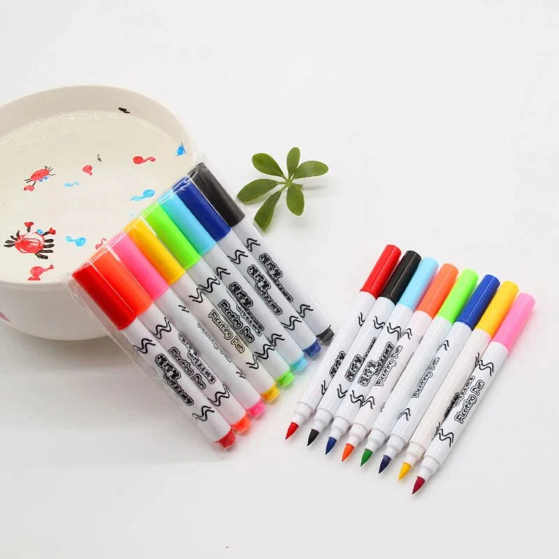 Buy TNEMEC Erasable Book Doodle Set for Kids,Magic Drawing Kids, 6  Watercolor Pens 2 Wet Tissue 14 Page, Writing Painting Boys and Girl - Magic  & 6 Waterpen Online at Best Prices in India - JioMart.