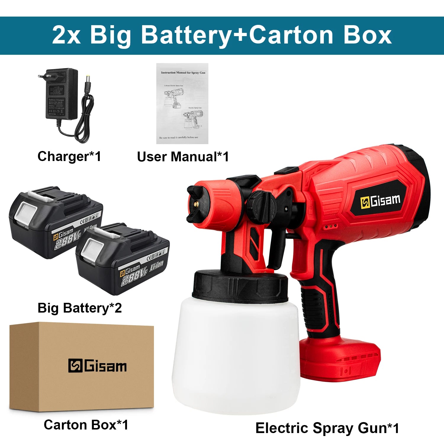 Spray on sale gun portable