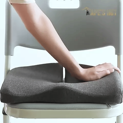 Dr Trust (USA Non-Slip Orthopedic Coccyx Seat Cushion for Tailbone &  Sciatica Pain Relief Hip Support 