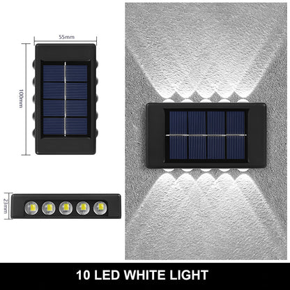 OUTDOOR SOLAR-POWERED LAMPS - APE'S HUT - 10LED-1PCS-WHITE
