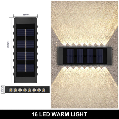 OUTDOOR SOLAR-POWERED LAMPS - APE'S HUT - 16LED-1PCS-WARM